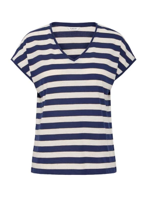Foto van product b.young Shirt 'SANTO' marine / goud / wit