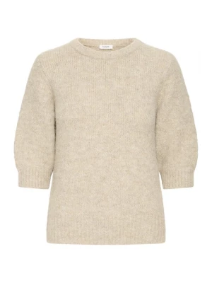 Foto van product b.young Trui 'BYMillers' beige gemêleerd
