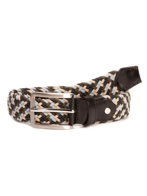 Foto van product BA98 Riem 'Cologne' beige / lichtblauw / bruin / kaki