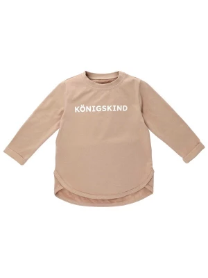 Foto van product Baby Sweets Shirt 'Königskind' donkerbeige / wit