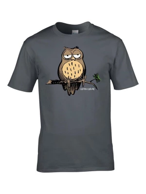 Foto van product Bad Nature Shirt 'Bad Nature Owl T-Shirt' grijs