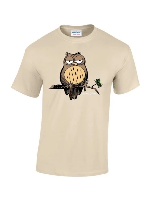 Foto van product Bad Nature Shirt 'Bad Nature Owl T-Shirt' sand
