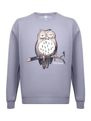 Foto van product Bad Nature Sweatshirt 'Bad Nature Owl Sweatshirt Sweatshirt' grijs