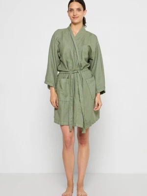 Foto van product Badjas BIANCOPERLA olijfgroen