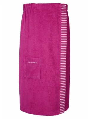 Foto van product Badjas Schiesser donkerroze