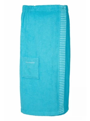 Foto van product Badjas Schiesser turquoise