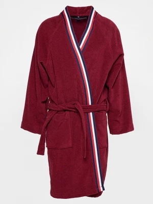 Foto van product Badjas Tommy Hilfiger bordeauxrood