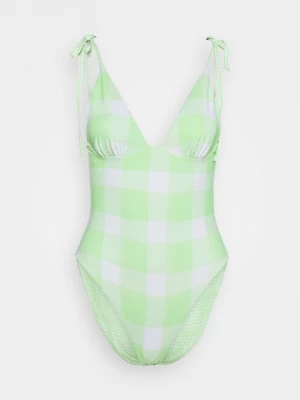 Foto van product Badpak Solid & Striped lichtgroen