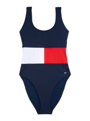 Foto van product Badpak Tommy Hilfiger donkerblauw