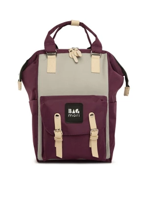 Foto van product Bagmori Luiertas beige / lila / zwart / wit