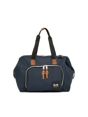 Foto van product Bagmori Luiertas donkerblauw / bruin / zwart / wit