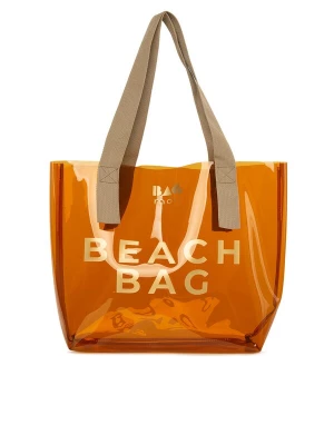 Foto van product Bagmori Strandtas beige / bruin / roestbruin / geel