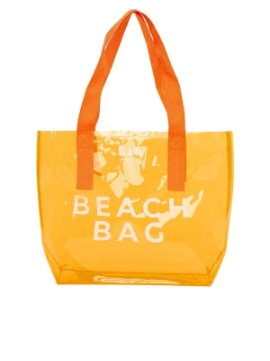 Foto van product Bagmori Strandtas oranje / wit