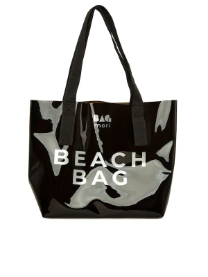 Foto van product Bagmori Strandtas zwart / zilver