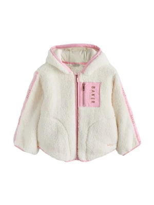 Foto van product Baker by Ted Baker Fleece jas bruin / goud / rosa / wit
