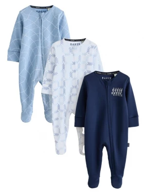 Foto van product Baker by Ted Baker Nachtkledij navy / lichtblauw / wit