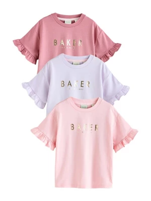 Foto van product Baker by Ted Baker Shirt lichtblauw / goud / rosa / oudroze