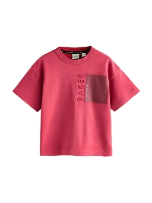 Foto van product Baker by Ted Baker Shirt wijnrood / kersrood / wit