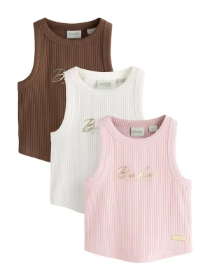 Foto van product Baker by Ted Baker Top crème / chocoladebruin / goud / rosa