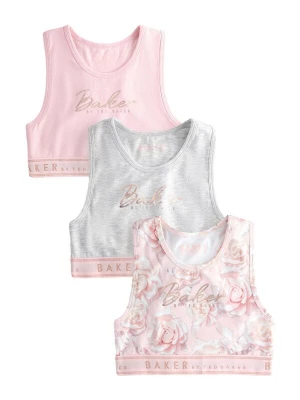Foto van product Baker by Ted Baker Top goud / lichtgrijs / lichtroze / wit