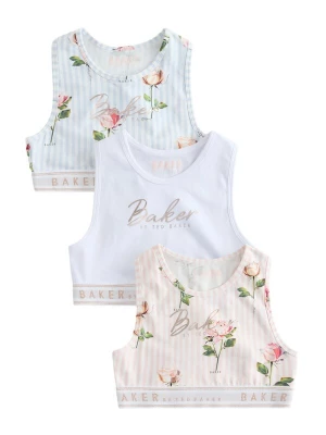 Foto van product Baker by Ted Baker Top lichtblauw / goud / rosa / wit