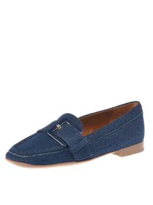 Foto van product BALDININI Instappers blauw / cognac