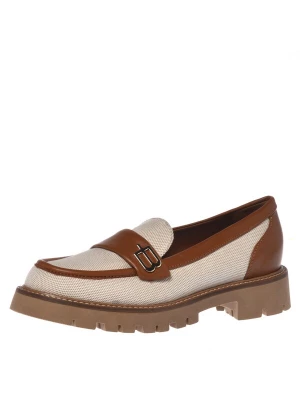 Foto van product BALDININI Instappers bruin / offwhite