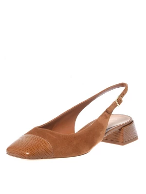 Foto van product BALDININI Slingpumps cognac / donkeroranje