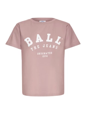 Foto van product Ball Shirt 'BAMALDINI' rosa / wit