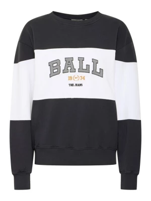 Foto van product Ball Sweatshirt 'Montana' goudgeel / grijs / zwart / wit