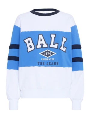 Foto van product Ball Sweatshirt 'Tomasso' navy / royal blue / koningsblauw / zwart / wit
