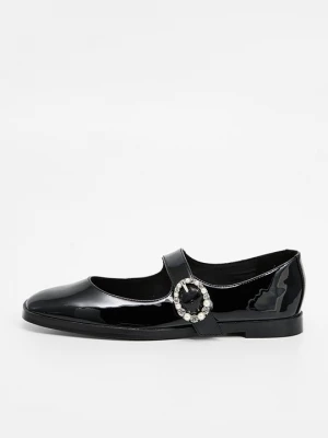 Foto van product Ballerina's met enkelbandjes Aldo zwart