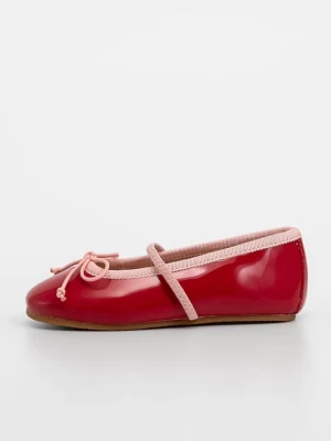 Foto van product Ballerina's met enkelbandjes Bisgaard donkerrood