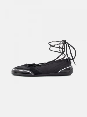 Foto van product Ballerina's met enkelbandjes KARL LAGERFELD zwart