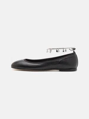 Foto van product Ballerina's met enkelbandjes KARL LAGERFELD zwart