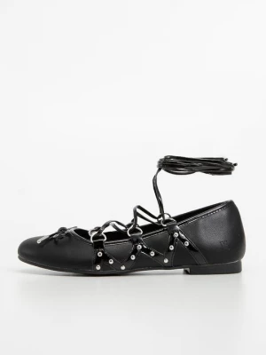 Foto van product Ballerina's met enkelbandjes Koi Footwear zwart
