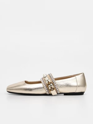Foto van product Ballerina's met enkelbandjes Pinko zilverkleurig