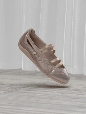 Foto van product Ballerina's met enkelbandjes Puma roze