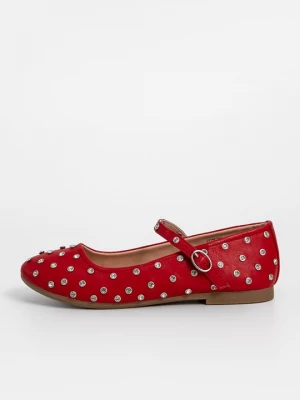 Foto van product Ballerina's met enkelbandjes Steve Madden rood