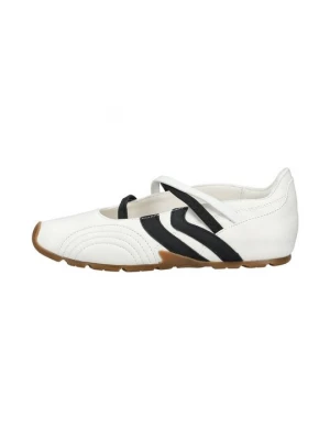 Foto van product Ballerina's met enkelbandjes Steve Madden wit
