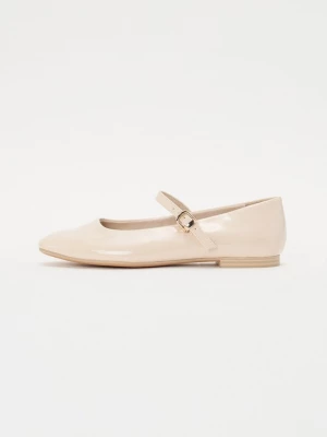 Foto van product Ballerina's met enkelbandjes Tamaris zandkleur