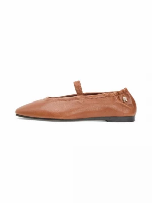 Foto van product Ballerina's met enkelbandjes Tommy Hilfiger lichtbruin