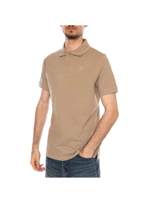 Foto van product Barbour Shirt 'TARTAN PIQUE POLO WASHED STONE / DRESS' grijs