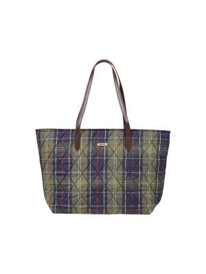 Foto van product Barbour Shopper 'WETHERHAM QUILTED TARTAN 262MLBA0344' groen