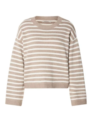 Foto van product Barbour Trui 'Rosie' donkerbeige / wit