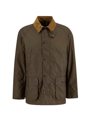 Foto van product Barbour Tussenjas 'LIGHTWEIGHT ASHBY WAX MWX1377' olijfgroen