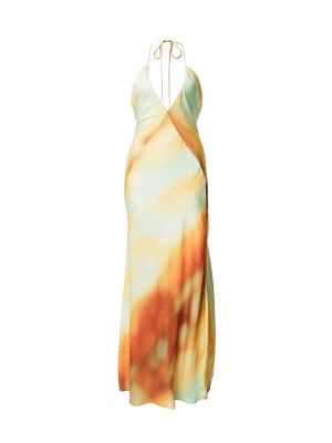 Foto van product Bardot Zomerjurk 'LIZBETH' geel / mintgroen / kreeft