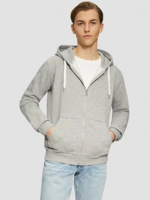 Foto van product Basic sweatjack met capuchon QS grijs