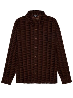 Foto van product BASSIGUE Blouse bruin / zwart