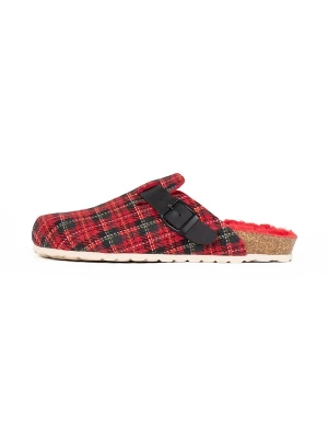 Foto van product Bayton Clogs 'Moke' groen / rood / zwart / wit